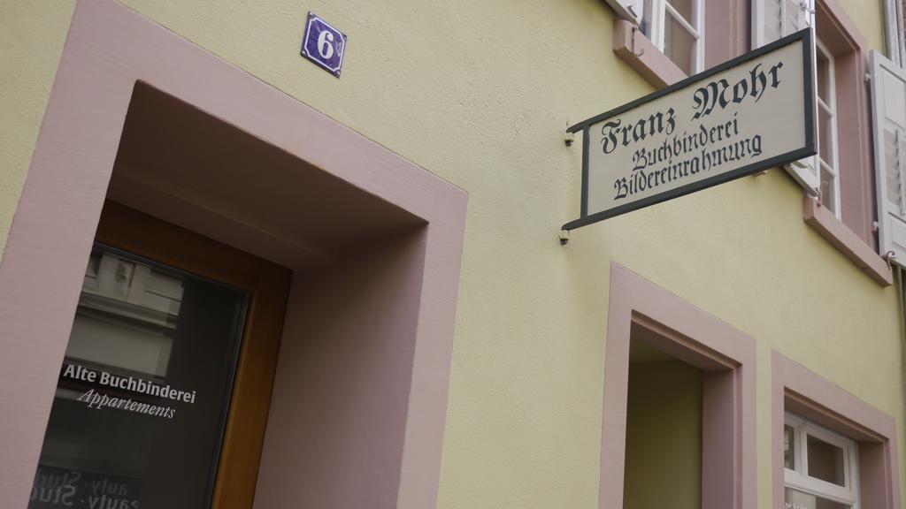 Alte Buchbinderei Apartments Baden-Baden Eksteriør bilde